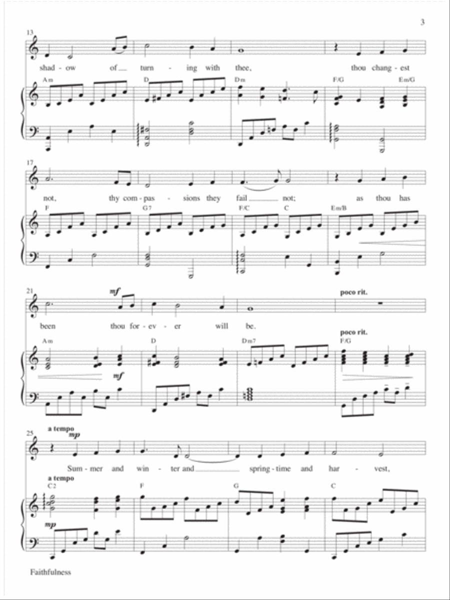 Essential Collection for the Church Soloist, Vol. II Voice Solo scores gallery preview page 3