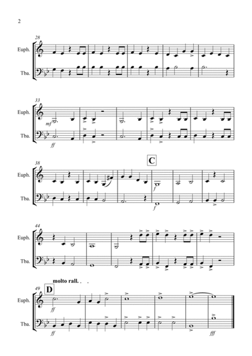 Hallelujah Chorus for Euphonium and Tuba Duet image number null