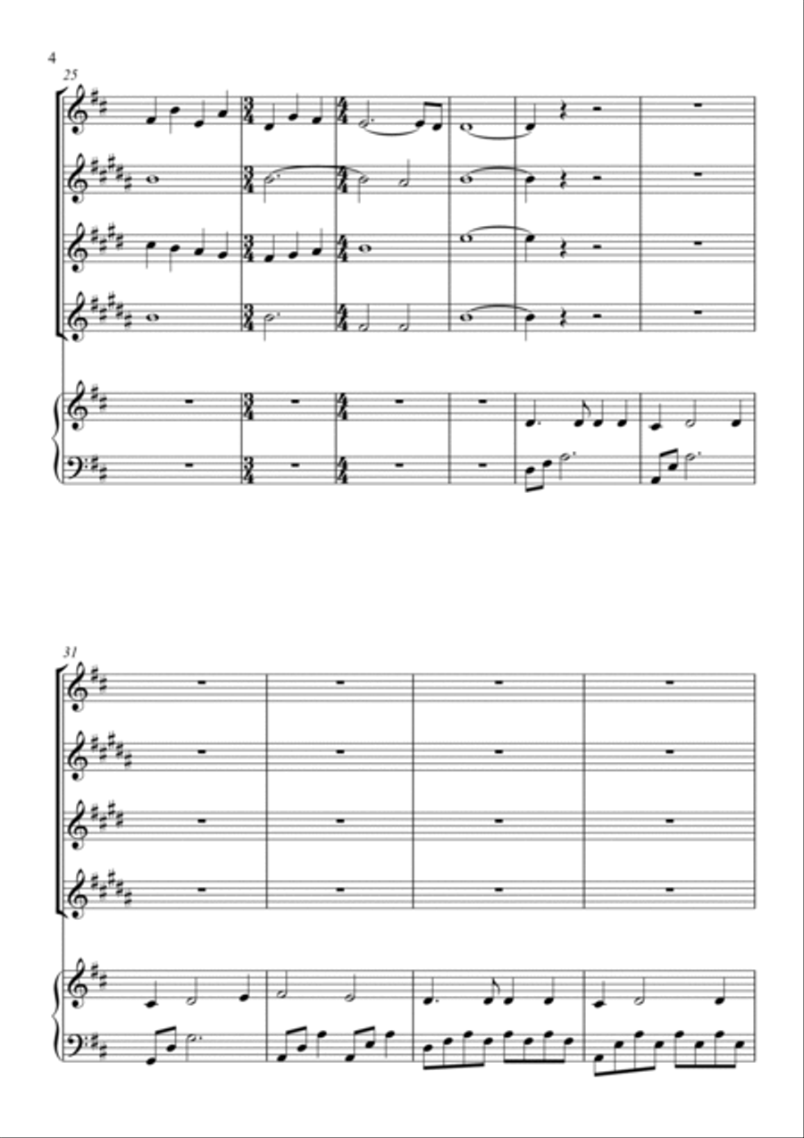 My Heart Will Go On (love Theme From 'titanic') Small Ensemble scores gallery preview page 4