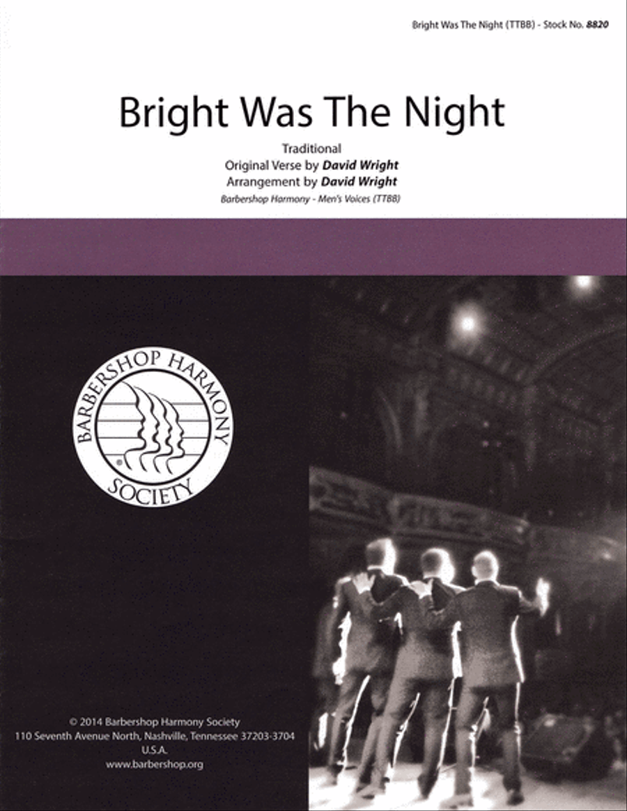 Bright Was the Night TTBB scores gallery preview page 1