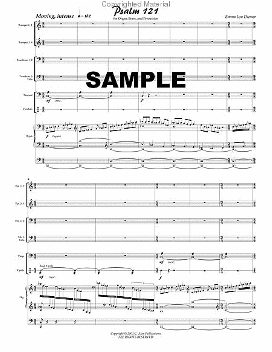 Psalm 121 Psalm 121 Trombone scores gallery preview page 2