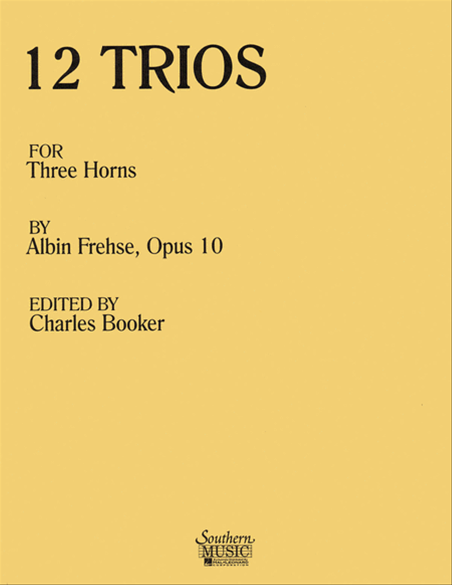 12 Trios Brass Trio scores gallery preview page 1