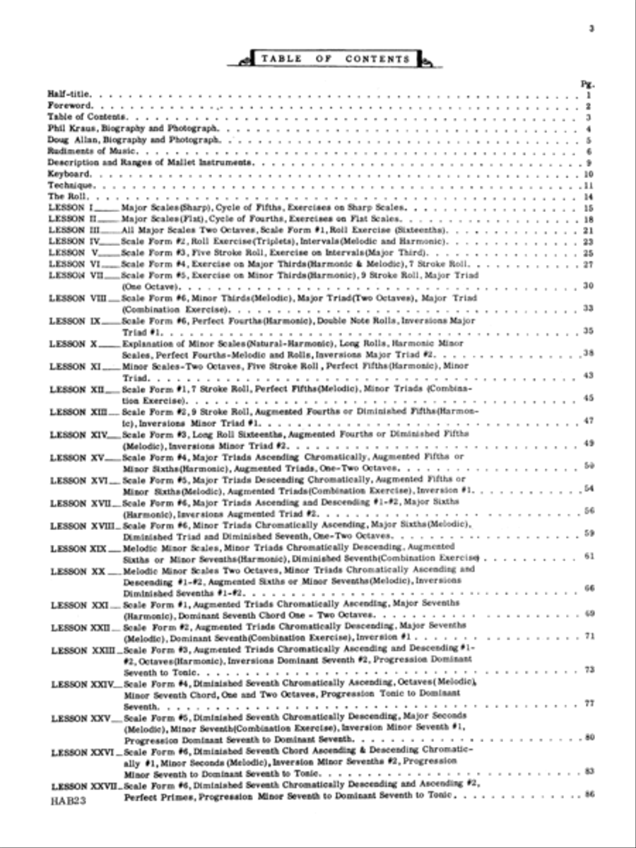 Modern Mallet Method, Book 1 Percussion scores gallery preview page 6