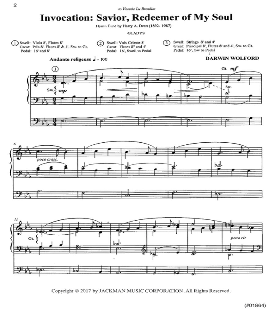 More Holiness Give Me - Organ Preludes Organ scores gallery preview page 2