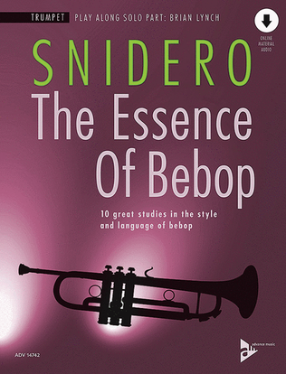 Book cover for The Essence of Bebop Trumpet