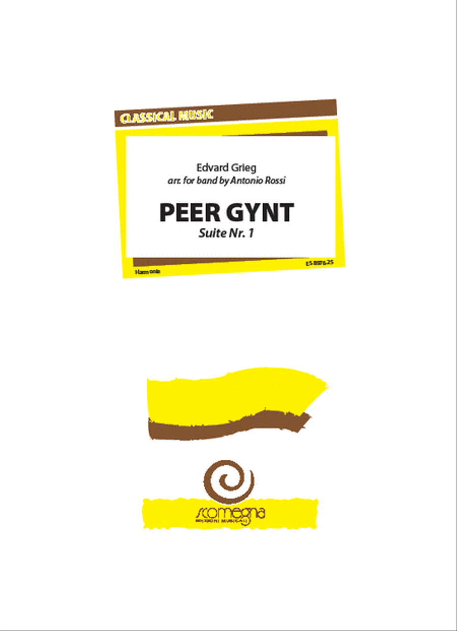 Peer Gynt Suite Nr. 1 Concert Band scores gallery preview page 1