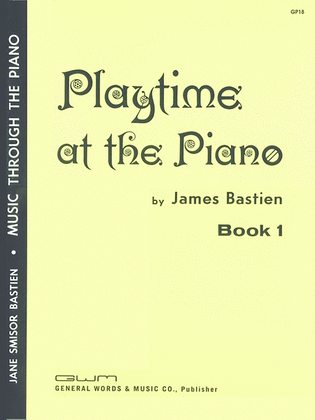 Book cover for Playtime at the Piano, Book 1