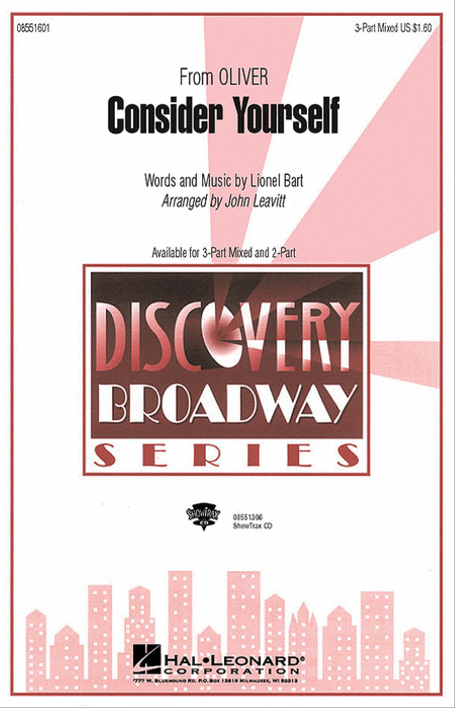 Consider Yourself (from Oliver) 3-Part scores gallery preview page 1