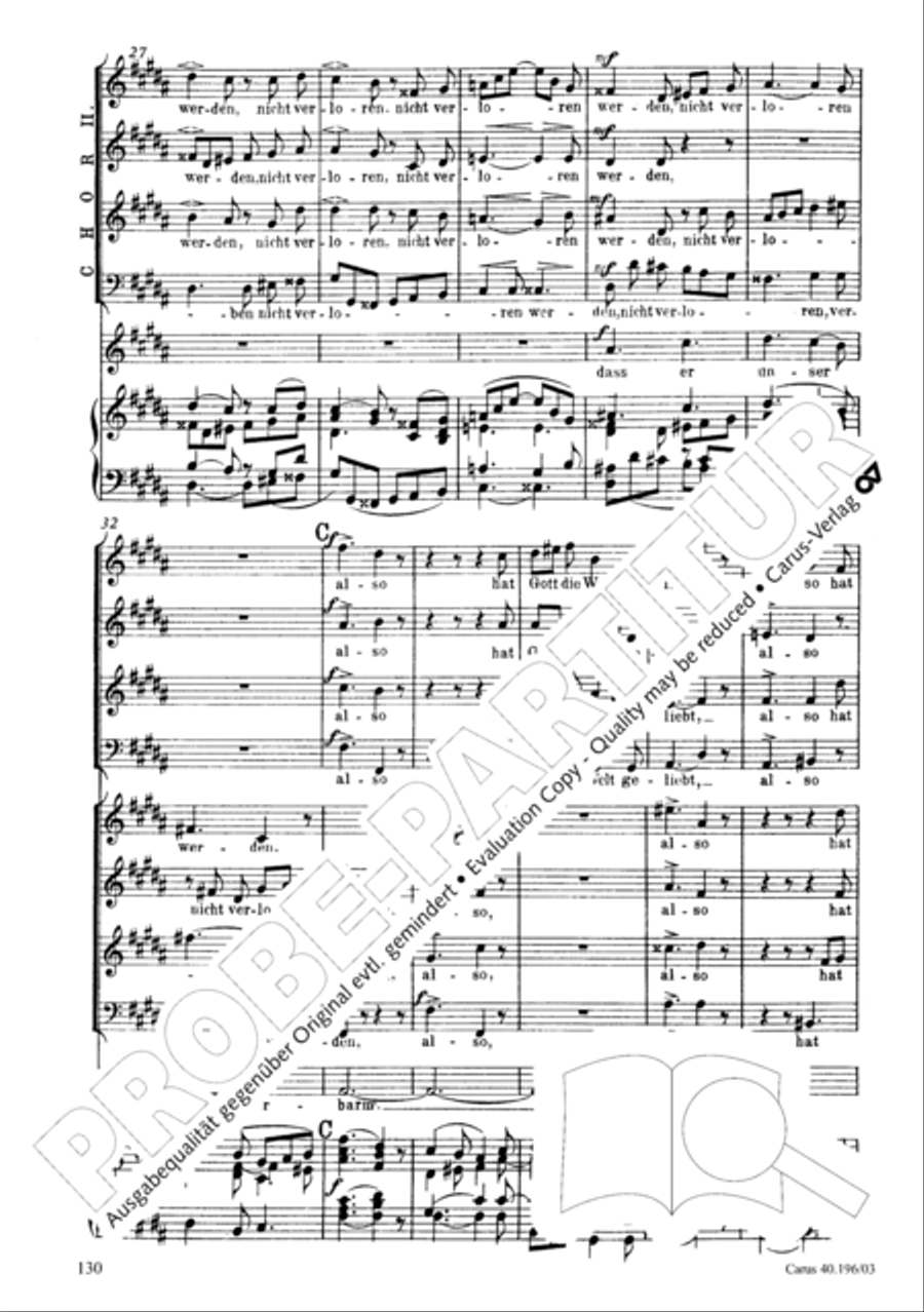 Die Geburt Christi SSA scores gallery preview page 131