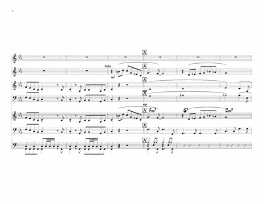 Village Inn Village Inn Jazz Ensemble scores gallery preview page 5