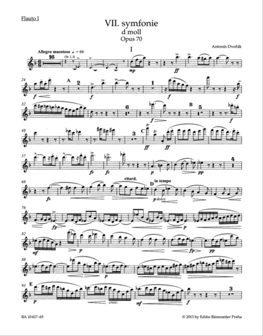 Symphony Nr. 7 D minor op. 70 Bassoon scores gallery preview page 2