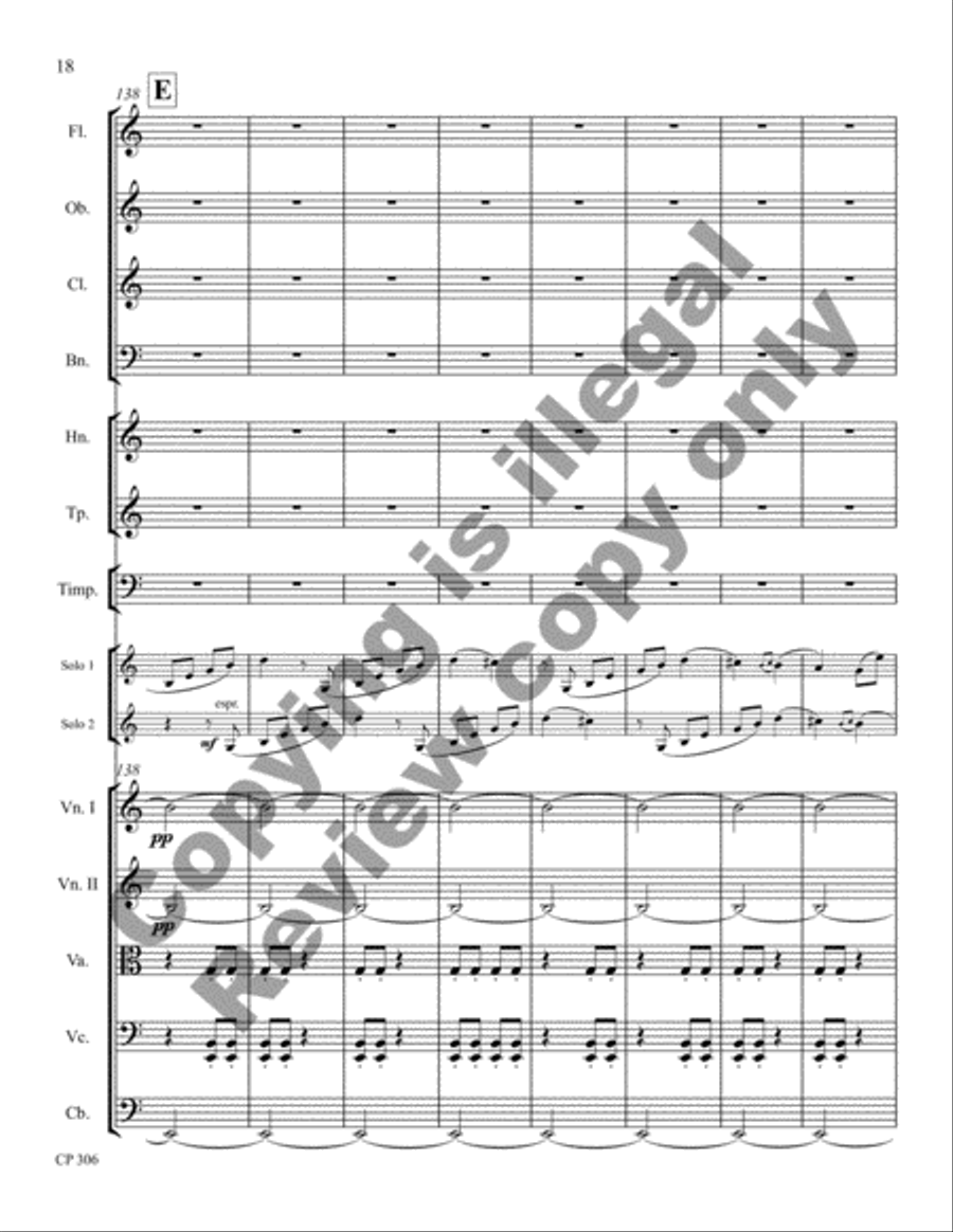 Little Suite Full Orchestra scores gallery preview page 98