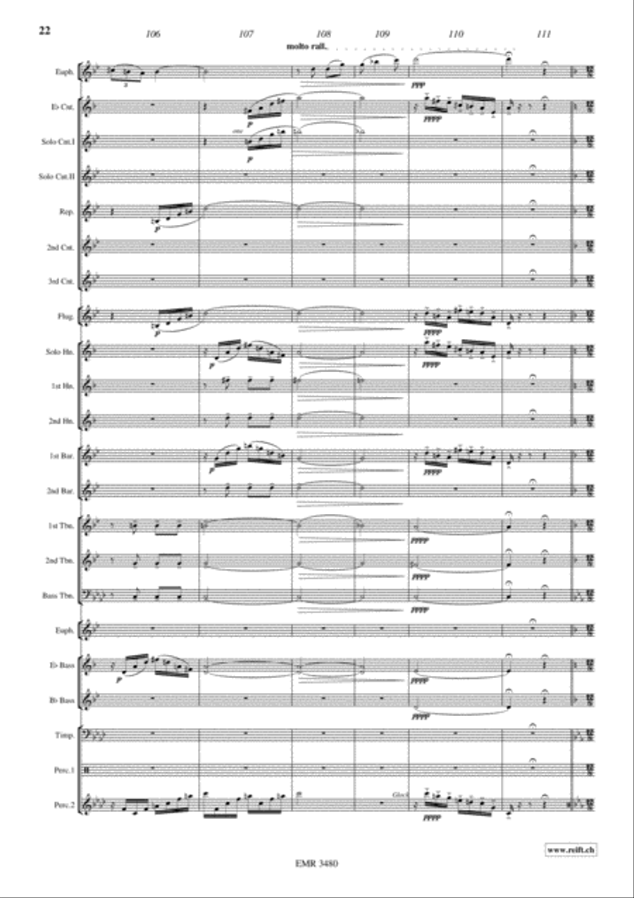 Devil's Concertino Devil's Concertino Brass Band scores gallery preview page 23