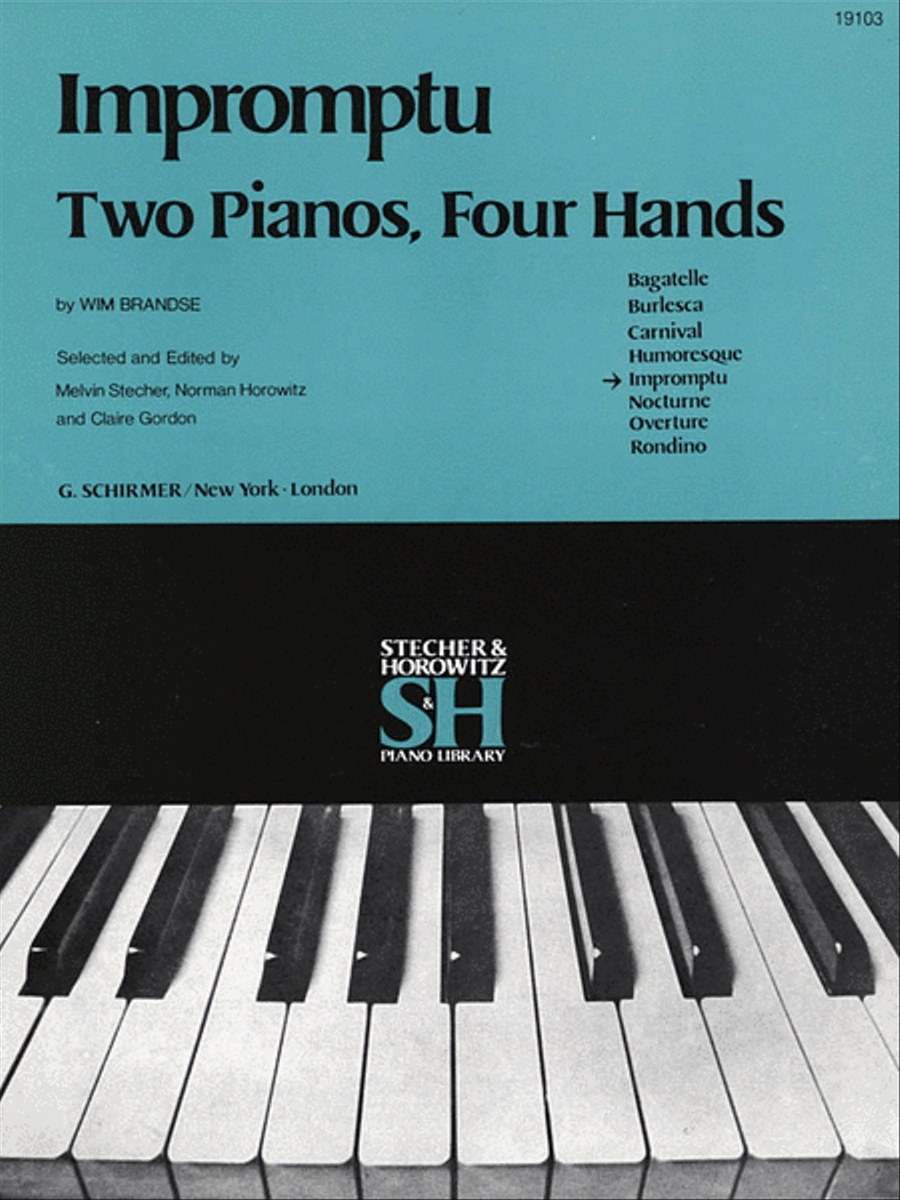 Impromptu (set) Piano Duet scores gallery preview page 1