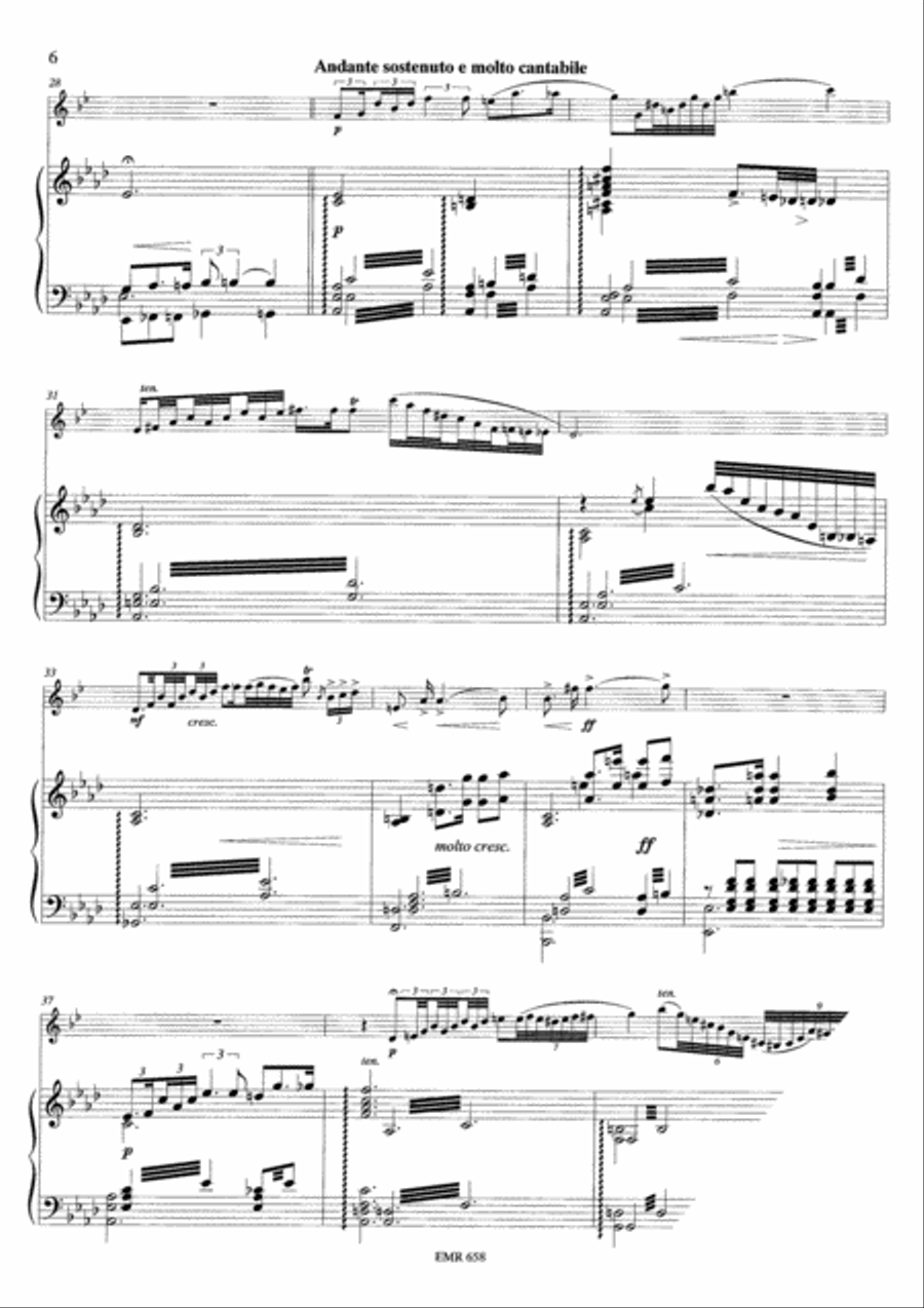 Poeme No. 1 Cornet scores gallery preview page 7