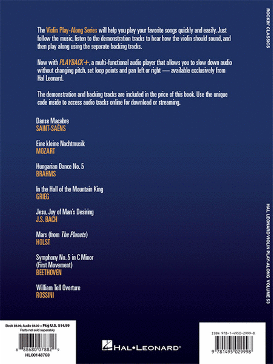 Rockin' Classics Rockin' Classics Violin Solo scores gallery preview page 5