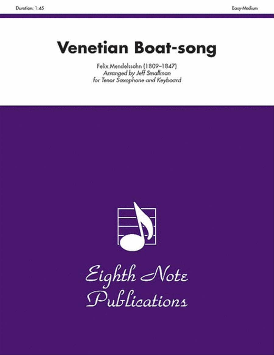 Venetian Boat-Song Small Ensemble scores gallery preview page 1