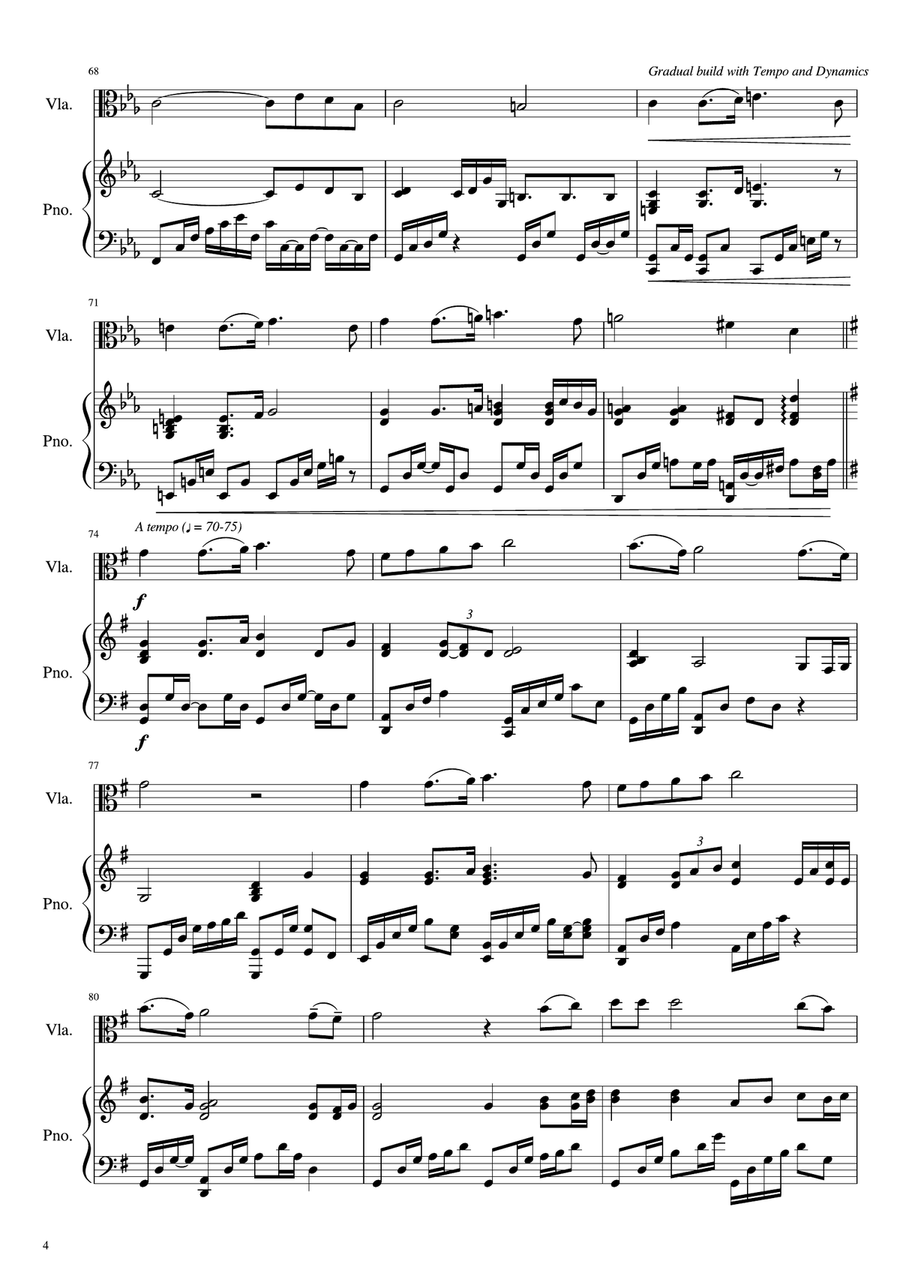 Come, Come, Ye Saints String Trio scores gallery preview page 4