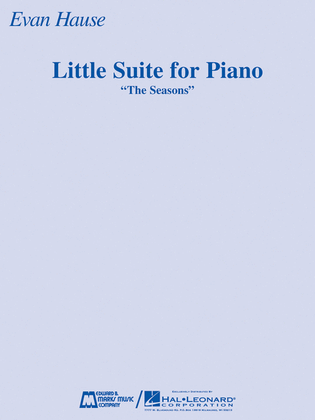 Book cover for Little Suite for Piano