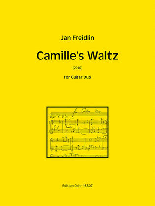 Camille's Waltz für Gitarrenduo (2010)