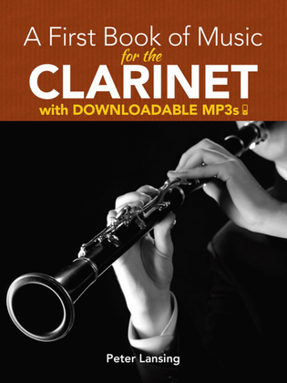 Book cover for A First Book Of Music For The Clarinet Book/Online Audio