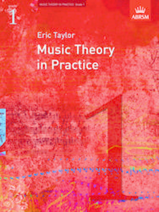 Book cover for Music Theory in Practice, Grade 1