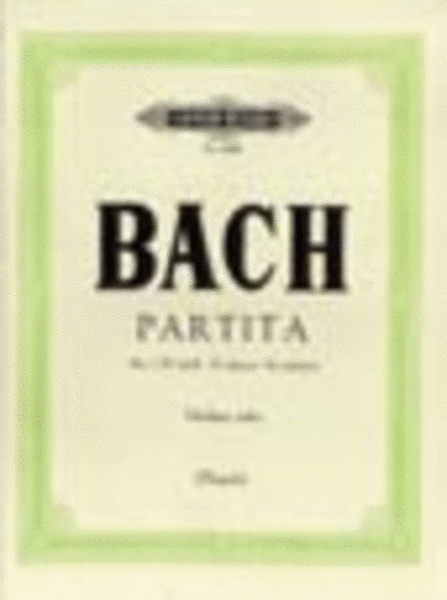 Partita No. 1 in B minor BWV 1002