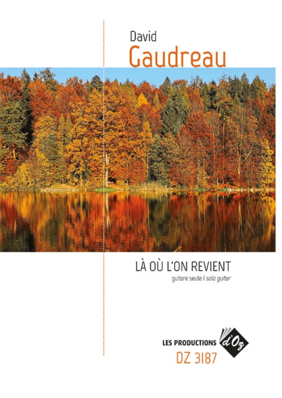 Là où l'on revient Là où l'on revient Classical Guitar scores gallery preview page 1