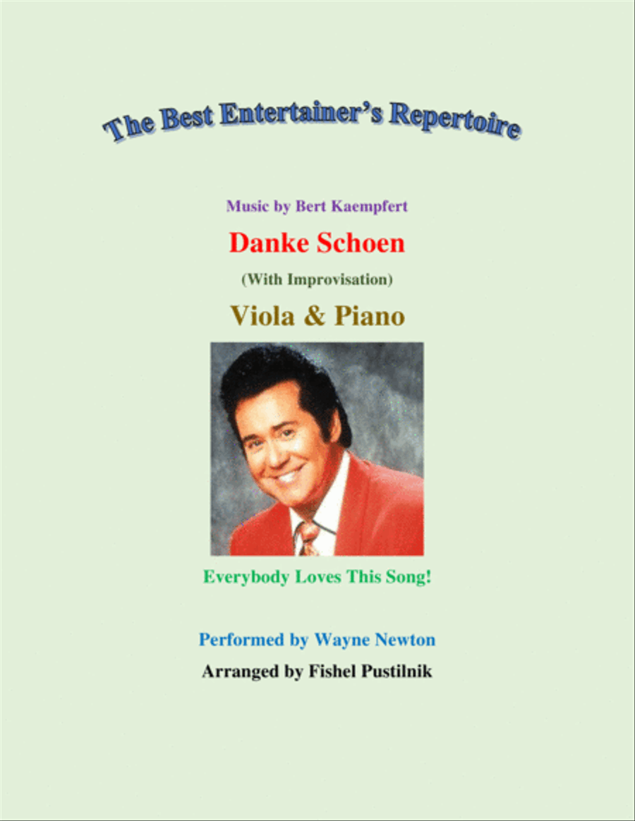 Danke Schoen Viola scores gallery preview page 1