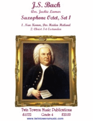 Bach Saxophone Octet No.1
