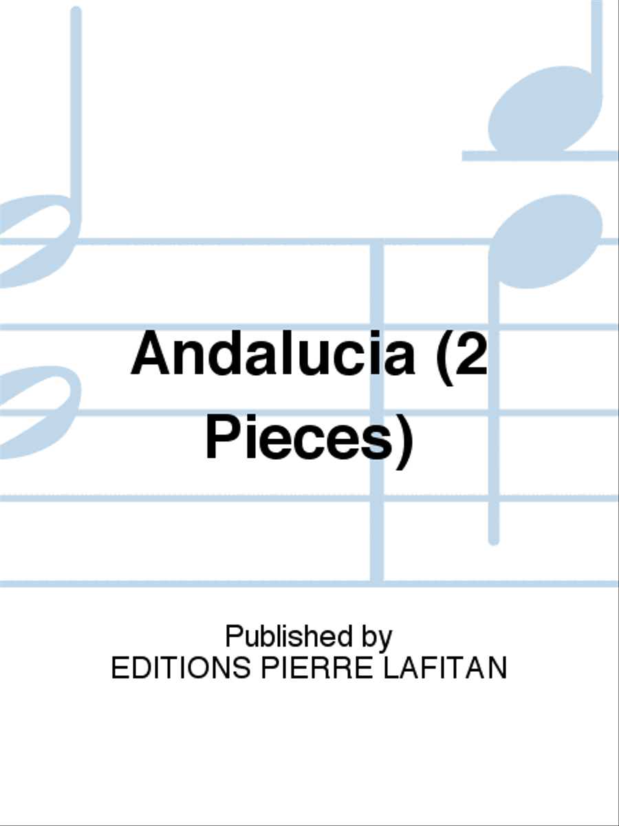 Andalucía (2 Pièces) Guitar scores gallery preview page 1