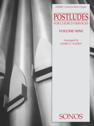 Book cover for Postludes - Vol 9