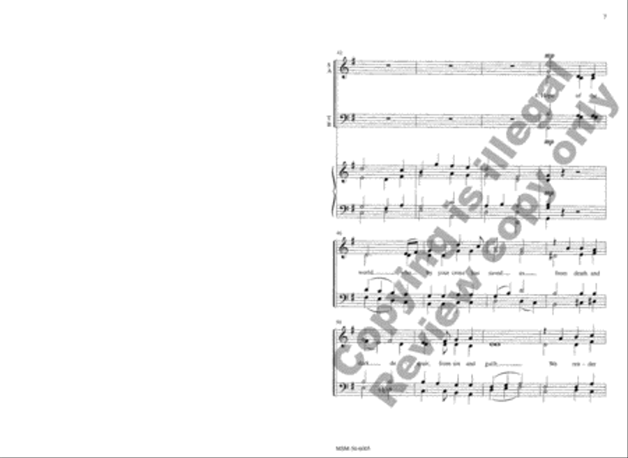 Hope of the World Hope of the World 4-Part scores gallery preview page 7