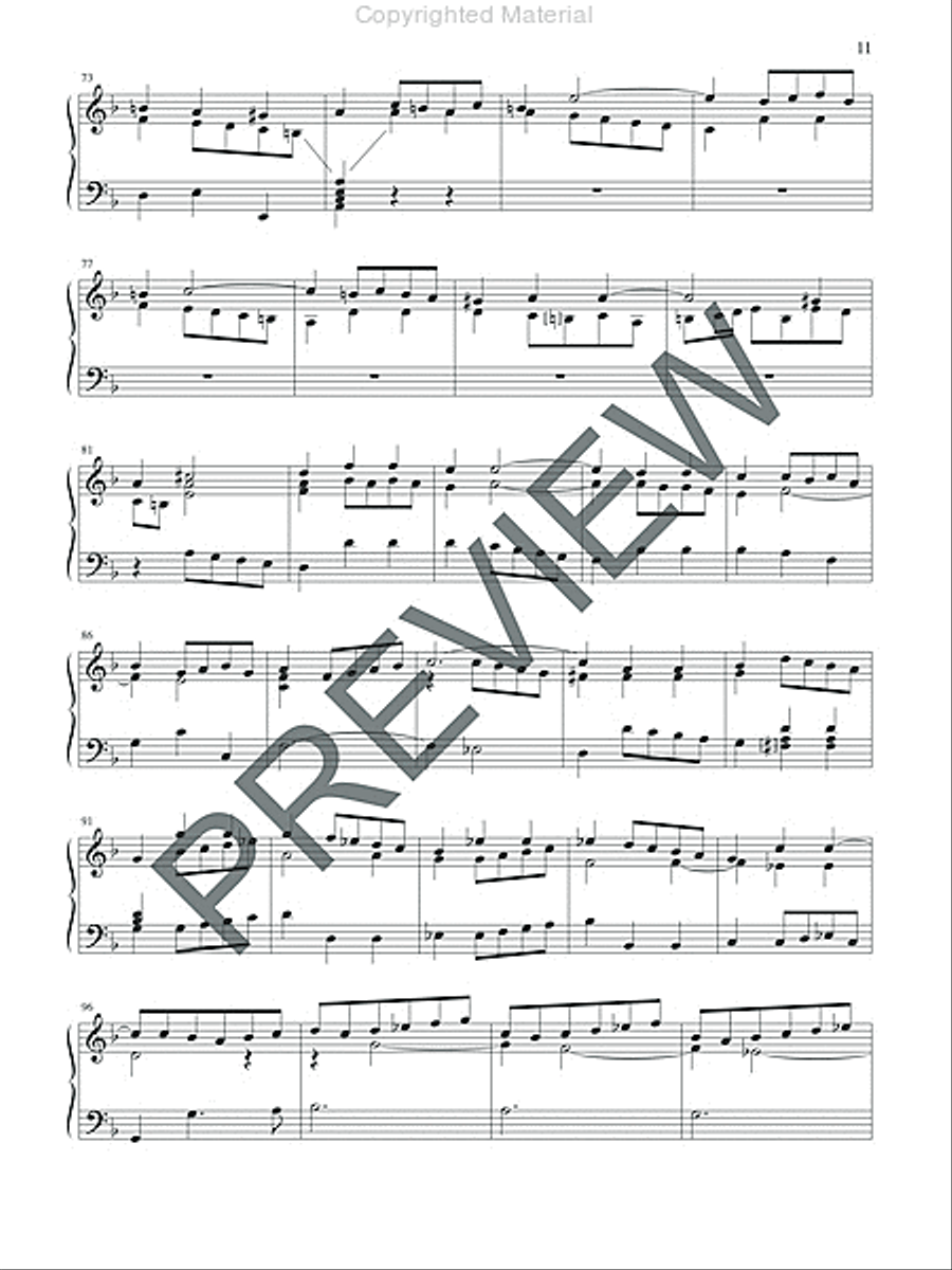 Two English Voluntaries for Organ Organ Solo scores gallery preview page 11