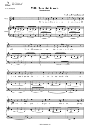 Mille cherubini in coro (F Major)