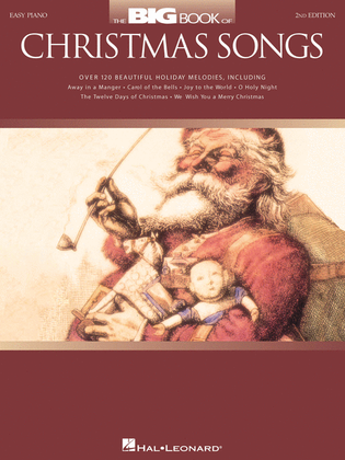 Book cover for The Big Book of Christmas Songs – 2nd Edition