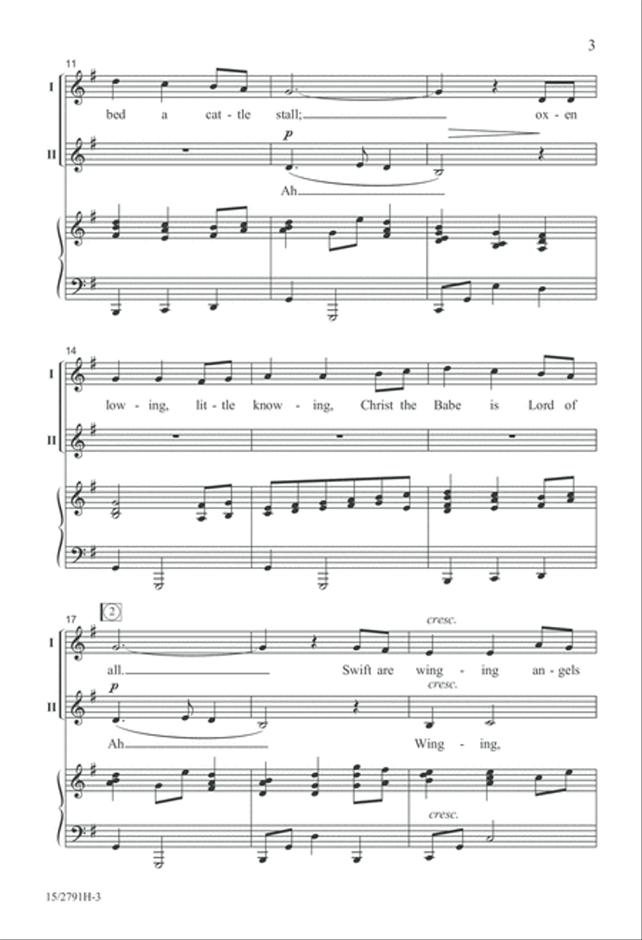 Infant Holy 2-Part scores gallery preview page 4