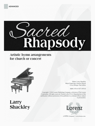 Book cover for Sacred Rhapsody (Digital Delivery)