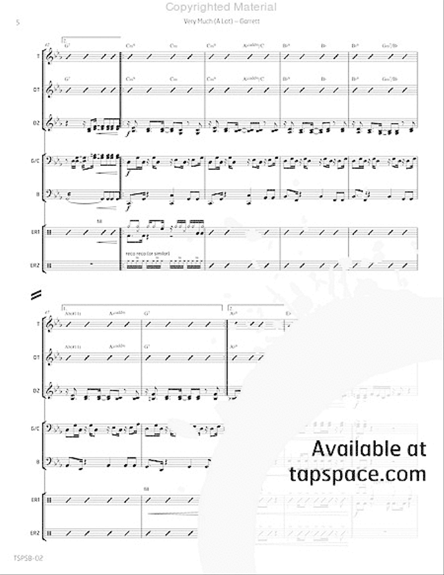 Very Much (A Lot) Steel Drum Band scores gallery preview page 7