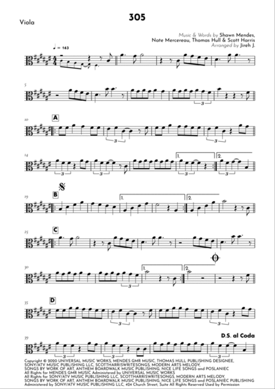 305 305 Viola Solo scores gallery preview page 2