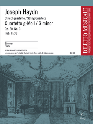 Streichquartett g-moll op. 20 / 3