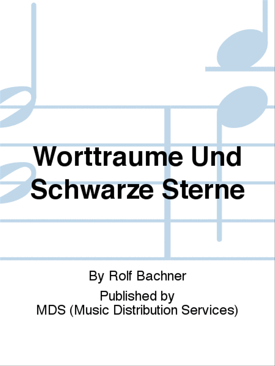 Wortträume und schwarze Sterne Mixed Choir scores gallery preview page 1