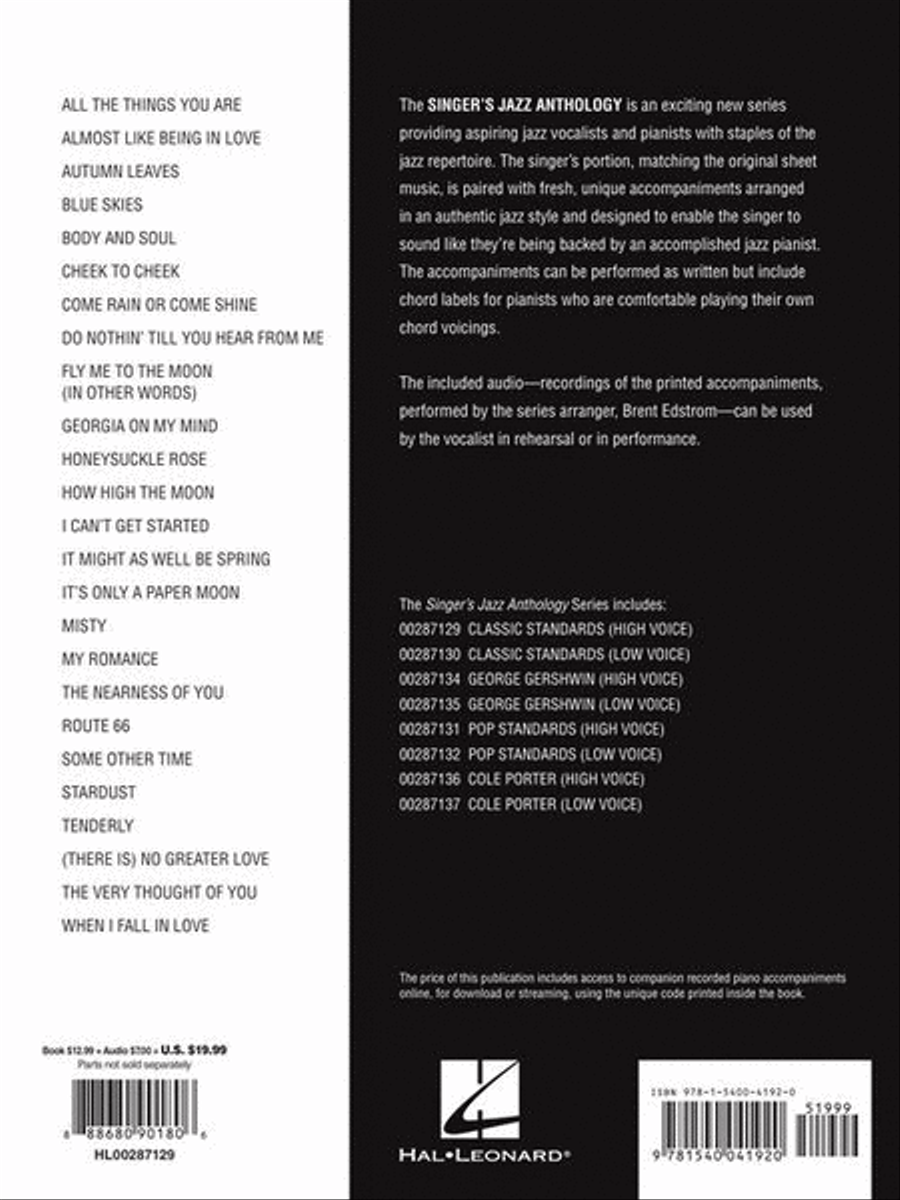 Classic Standards High Voice scores gallery preview page 8