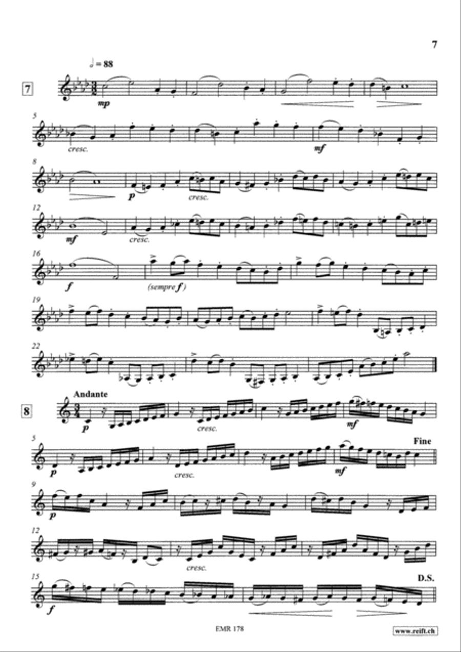 Technical & Melodic Studies Vol. 5 Euphonium scores gallery preview page 7