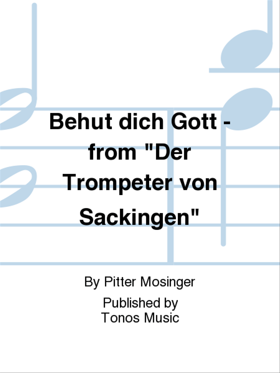 Behut dich Gott - from 