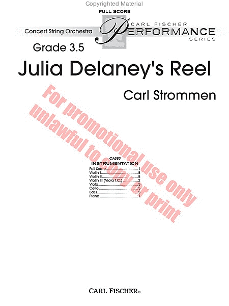 Julia DeLaney's Reel