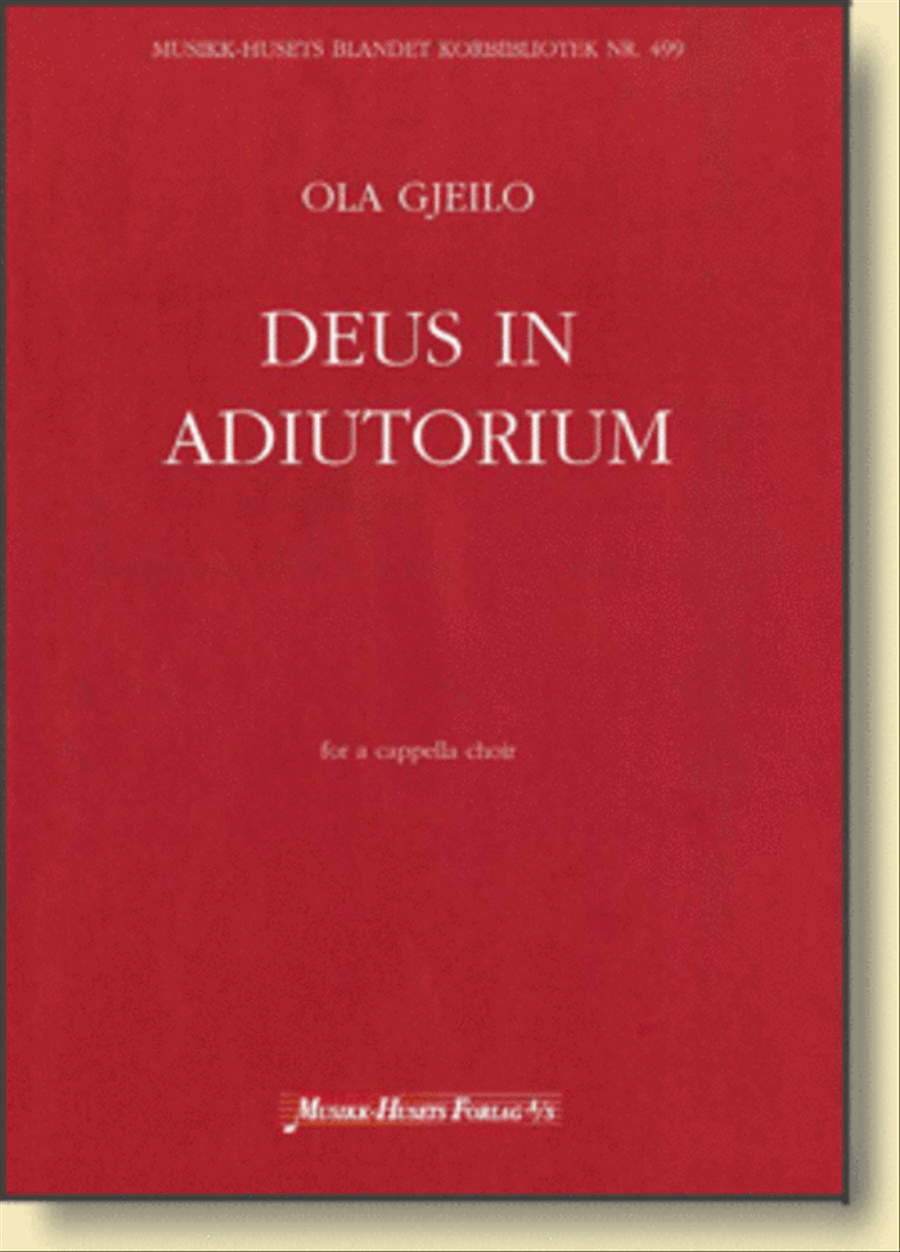 Deus in Adiutorium A Cappella scores gallery preview page 1