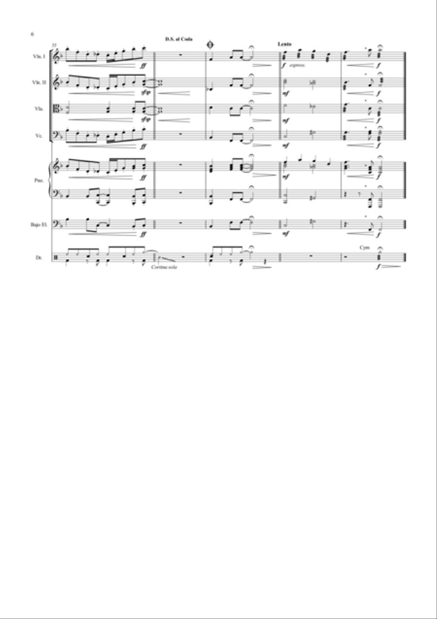 Yesterday String Orchestra scores gallery preview page 6