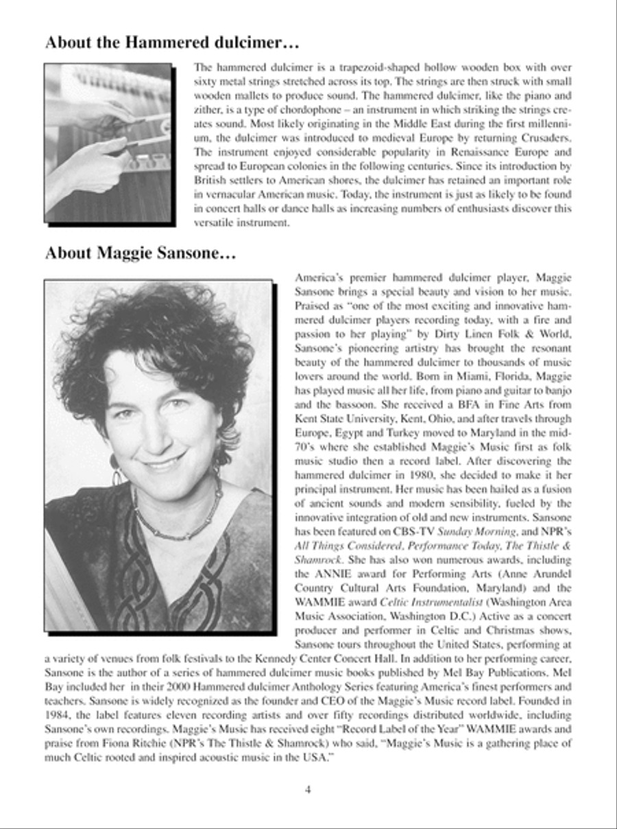 Maggie's Big Book of Celtic Tunes Dulcimer scores gallery preview page 10