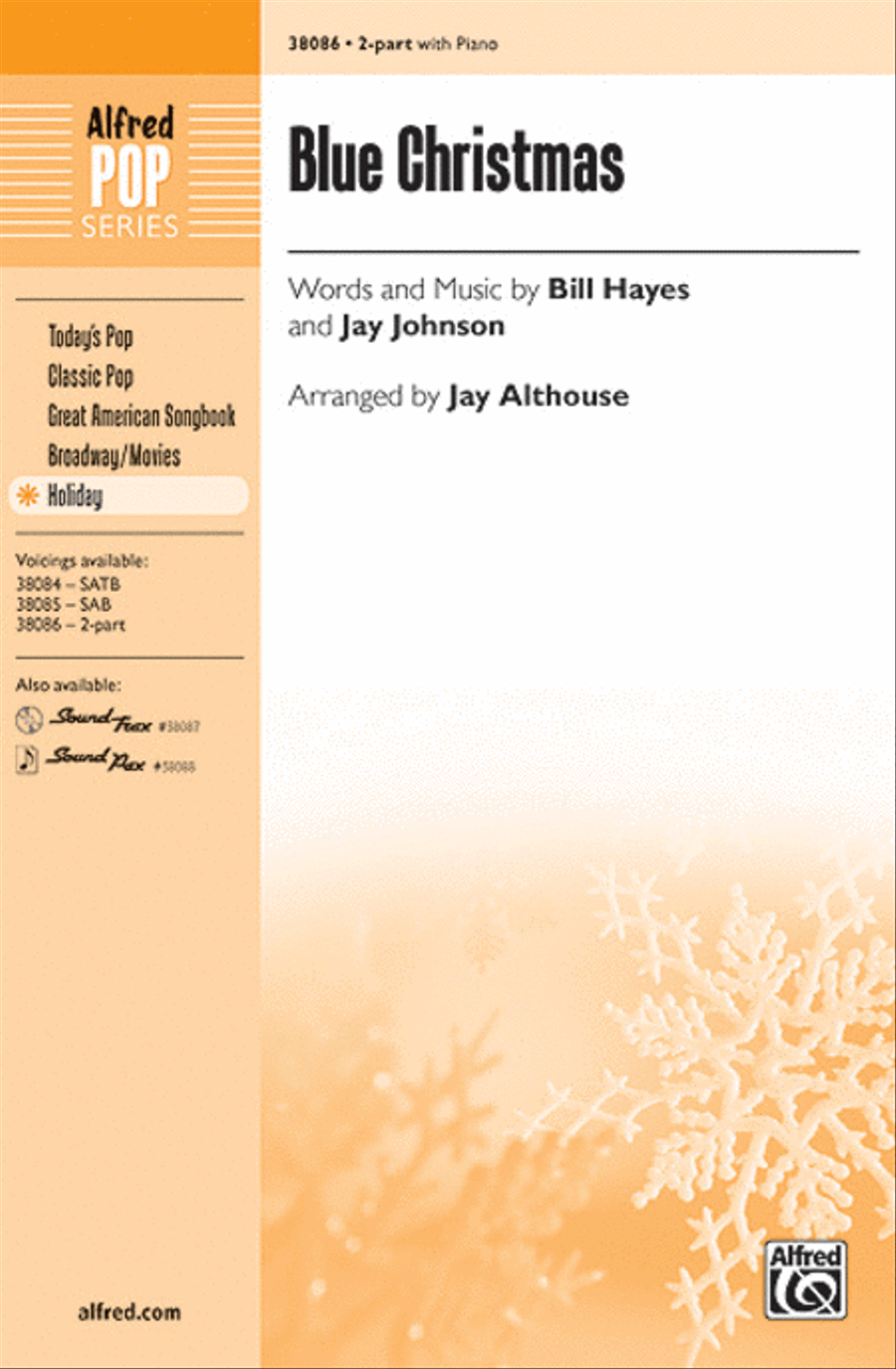Blue Christmas 2-Part scores gallery preview page 1